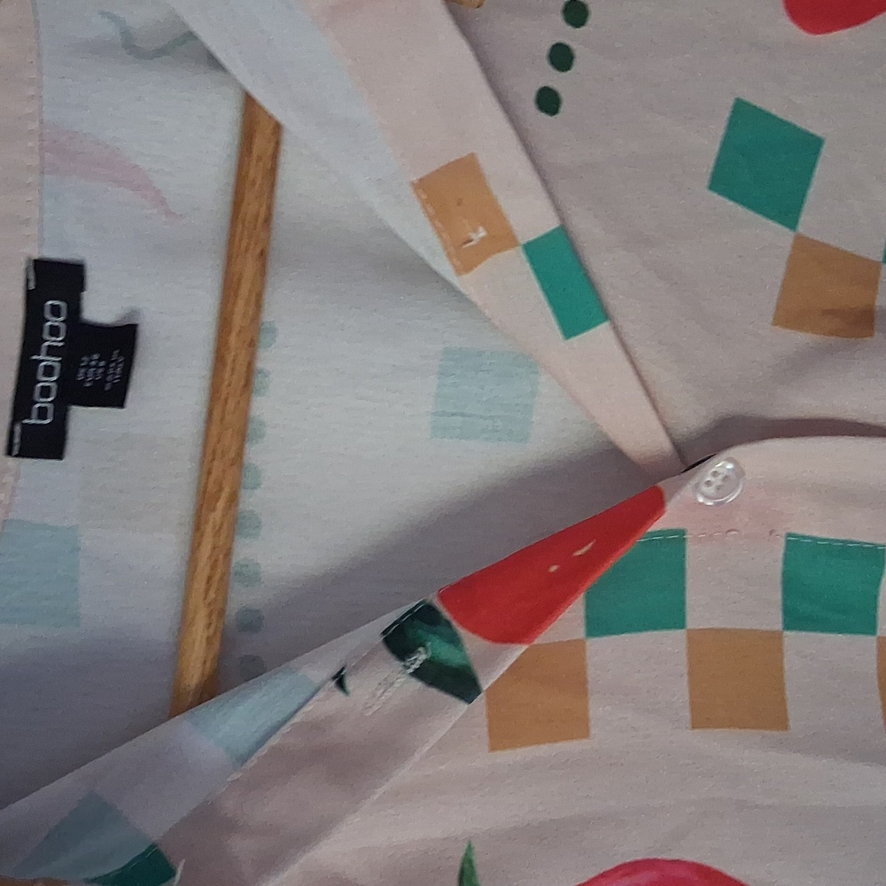 Boohoo Multi Color Print - Picture 4 of 5